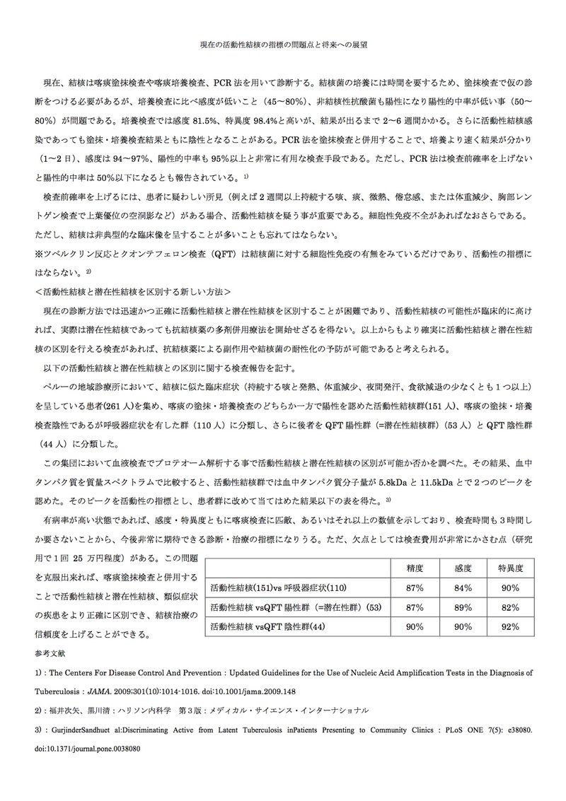 感染症内科レポート